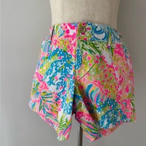 Lilly Pulitzer Vibrant Tropical Shorts